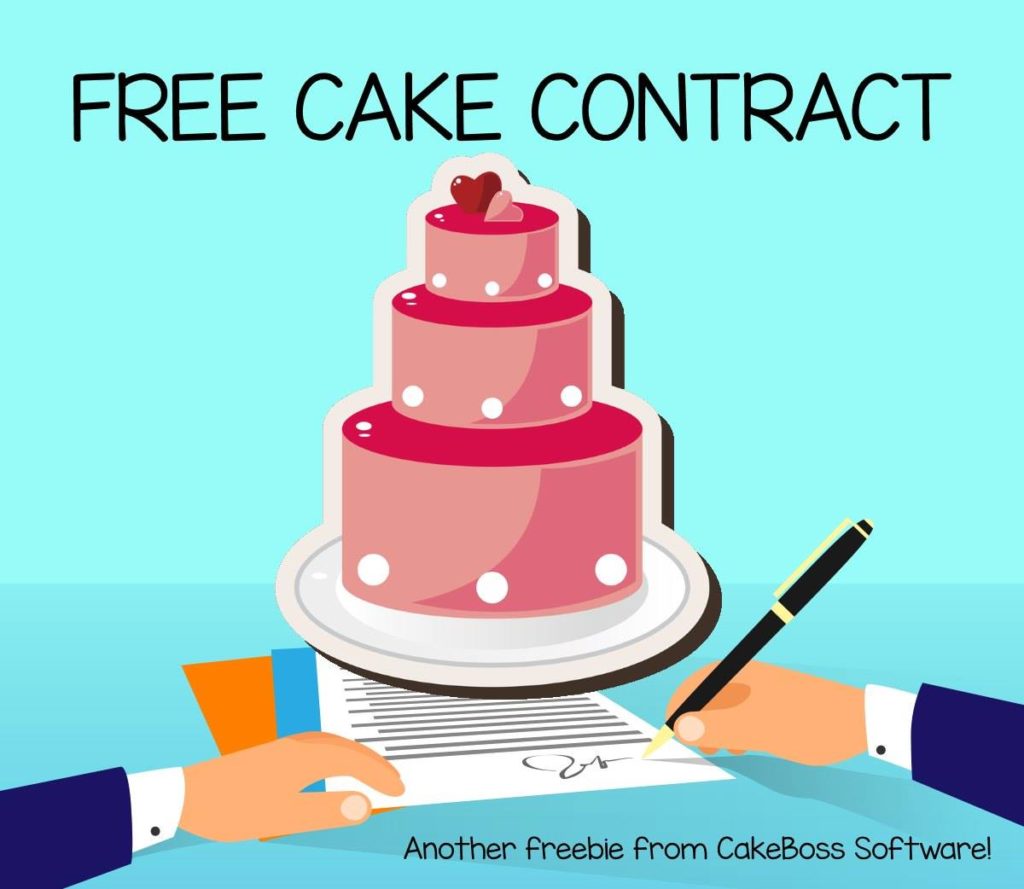 Sample Cake Contract Cakeboss